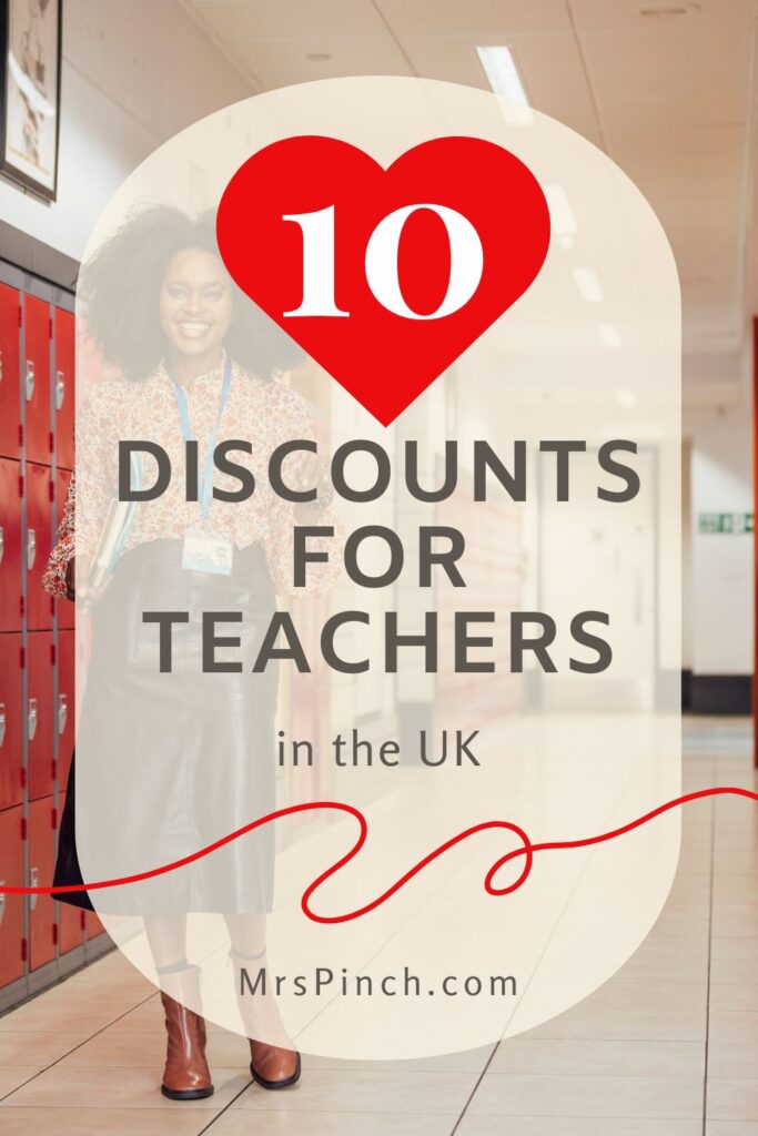 discounts for teachers uk